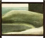 Tony Fomison, The Sea Wall, oil on hessian mounted to pinex in artist’s original frame