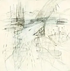 Wolfman by Séraphine Pick, acrylic and graphite on board, 1993, offered Nov 2016