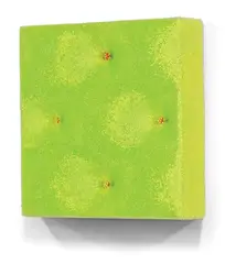 Another Green World VII by Elizabeth Thomson, fibreglass, acrylic, glass and resin, 2008, sold Nov 2016