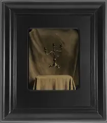 Ben Cauchi, Floating Candlestick, unique ambrotype, 2005