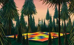 Martin Basher, I’m the Only Hell my Mother Ever Raised, oil and acrylic on board, 2005