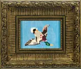 Angela Singer, Fall, cross-stitch, 2004