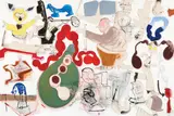 Mark Braunias, Ladez-z, acrylic on canvas, 2006
