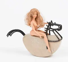 Theo Janssen, Lady Godiva, mixed media, 2005