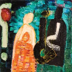 Michael Cubey, Green River, oil on canvas, 2006