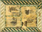 Compliments of Ashley by Merylyn Tweedie, wallpaper, xeroxes, epoxy, resin and fibreglass, artist’s catalogue label affixed verso, 1988, offered Nov 2016