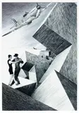 Peter McKay, Breakwater Tango III, ink and graphite on paper, 2009