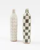 Paul Maseyk, Good, Bad, Crap, Ugly together with Light Bulb, earthenware, two parts (2005)