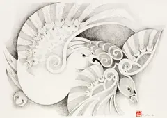 Robin Slow, Untitled, graphite on paper, 2005