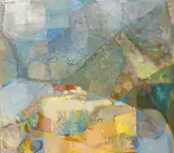 Paul Olds, Landscape, Otira, oil on canvas