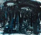 Stanislav Rapotec, Untitled, oil on board