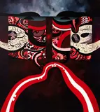 Buck Nin, Untitled (Rongopai Series), oil on board