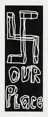 Our Place by Peter Robinson, screenprint, sold Oct 2016