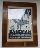Gary Baseman, Bedtime for Toby, 2nd Street Gallery, Charlottesville exhibition poster, screenprint, edition of 250, 2005