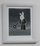 Luke Chueh, White in Black, giclee print, 88/100