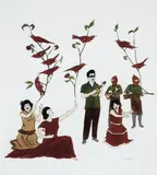 Marcel Dzama, Untitled – Ukelele Concert