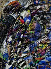 Philippa Blair, Untitled, pastel on paper