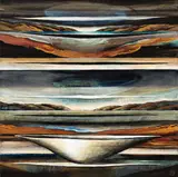 Sally Jane Burton, Long White Cloud, oil on canvas