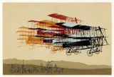 Ted Dutch, Flying Machine V, lithograph, 180/180