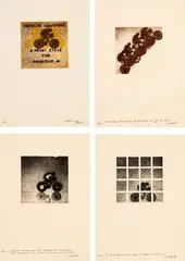 Barry Cleavin, Popular Illusions, A Print Cycle for Marcel Duchamp, set of eight etchings with frontispiece, 1/30
