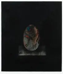 Tomoe Yokoi, Egg, mezzotint, 76/100
