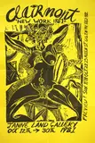 Philip Clairmont, “New Work 1981”, exhibition poster