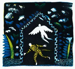 Kathryn Madill, Jungle Rock, mezzotint, 14/25