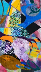 Michael Nicholson, Untitled – Abstract, acrylic on paper