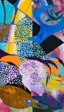 Michael Nicholson, Untitled – Abstract, acrylic on paper