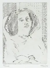 Janet Paul, Sherrah Francis, etching