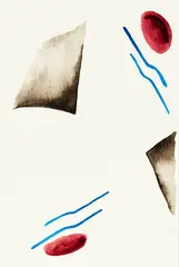 Untitled by Imogen Taylor, watercolour, 2013, sold Sep 2016