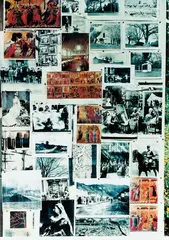 William Dunning, Wall of Artist’s Studio, Cashel St, Christchurch, colour photograph
