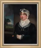 N. Attice, The Countess of Chatham, oil on canvas
