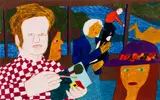Jeffrey Harris, The Artist Painting