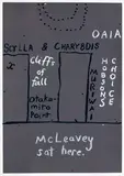 John Reynolds, McLeavey sat here, oilstick and screenprint on paper
