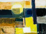 Helen Stewart, Untitled – Abstract Composition, oil on board