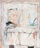 Maria Olsen, Still Life, pastel and graphite on paper