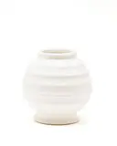 Ernest Shufflebotham for Crown Lynn, Large and impressive hand-potted vase, ovoid shape no. 14