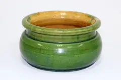 Jova Rancich, Green glazed pottery vase