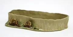 Mollé Goodsell, Pottery trough, decorated with snails