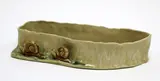 Mollé Goodsell, Pottery trough, decorated with snails