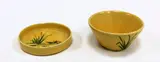 O.C Stephens, Small hand-painted bowl and dish