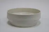 shape 2321 by Crown Lynn slip cast bowl, with lathe turned bands to upper section, sold Sep 2016