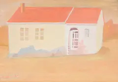 A Slower Sun by Saskia Leek, oil on board, sold Sep 2016
