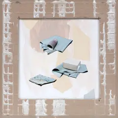 Eve Armstrong, Object Study 3, mixed media and collage