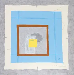 Nick Austin, Pyramid, acrylic on canvas