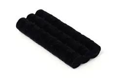 Defunct Mnemonics (Black 3 Chips) by Peter Robinson, felt, sold Sep 2016