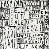 Peter Robinson, Easy Pay, 1994, 1994, acrylic and oilstick on plywood
