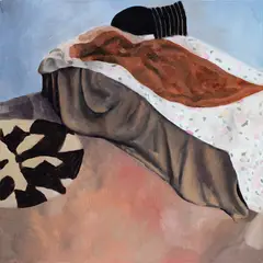Campbell Paterson, The Single Bed, oil on canvas