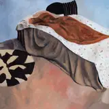 Campbell Paterson, The Single Bed, oil on canvas